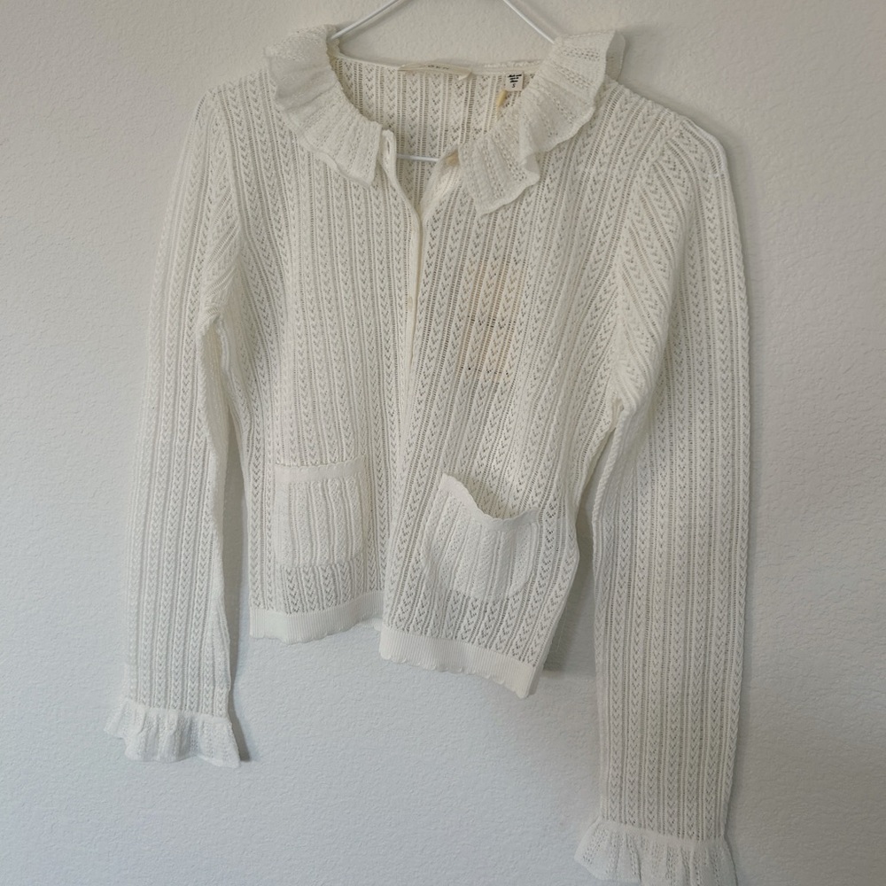 NWT Doen Odille Cardigan Salt - Picture 6 of 10